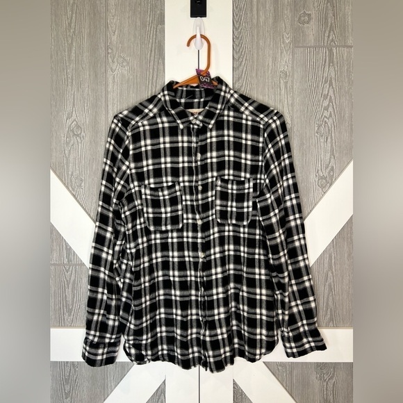 Mossimo Supply Co. Tops - 047. Vintage Mossimo Boyfriend Fit Plaid Super Soft Flannel M